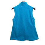 Lilly Pulitzer Fleece Vest Jacket Zip Up Turquoise Aqua Blue Outdoor sports S Photo 3