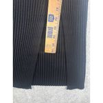 Abercrombie & Fitch  Ribbed‎ Midi Dress Ivory V-Neck Tank Sweater Slit Size S Photo 9