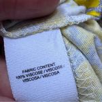 Derek Lam 10 Crosby  Yellow Grey Printed Sleeveless Tunic Dress Photo 11