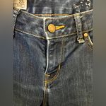 Gap 1969  Blue Jeans 27R Perfect Boot Dark Wash distressed Photo 1