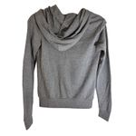 PINK by Victoria's Secret NWT Full Zip Hoodie Rhinestone Logo Size XS Gray Photo 2