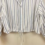 Drew  Kylie Striped Tie Waist Top Long Sleeve‎ Size Small Photo 5