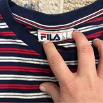 FILA  striped t shirt xl red white blue Photo 1