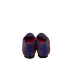 HADLEIGHS Boucle Multicolor Knit Smoking Loafers Flats Size 39 Red Photo 4