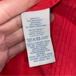 Boden Linen Mini Dress Women Size 6 Prairie Peasant Cottagecore Preppy Sundress Red Photo 4