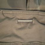 Lululemon  Olive Green Cropped Leggings Side Zip Pockets Size 8 Photo 1