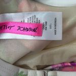 Betsey Johnson  L Roses in Bloom Underwire Tankini Swim Top Photo 7