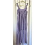 SheIn Purple Midi Chiffon Summer Sun Barbie Dress Size Medium Photo 2