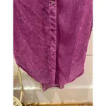 Akemi + Kin Anthropologie  Purple Velvet Duster, size XS Photo 8