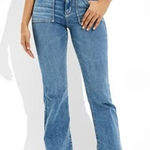 American Eagle  Super High Rise Flare Jeans Blue 10 Photo 0