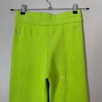 Ivy Park Adidas x 3 Stripe Knit High Rise Jogger Pants Solar Slime Green Photo 6