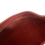 Coach Red Leather Slim Duffle Bag Photo 9