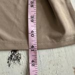 Lovers and Friends Encore Cut Out Neutral Taupe Maxi Party Dress Size Medium Photo 9