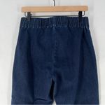 Soft Surroundings  Size S Denim Metro Pants Stretch Dark Wash Pull‎ On High Rise Photo 6