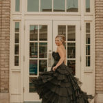 Sherri Hill  Prom Dress Black Photo 1