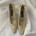 Stuart Weitzman  White Laceup Heels size 8.5 Photo 1