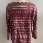Bobbie & Brooks Bobbie Brooks Sport Vintage Fair Isle Top- Size Medium Photo 5