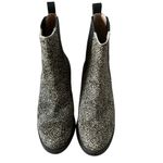 UGG  womens Camden exotic Chelsea boots calf hair dotted block heel size 6 Photo 12