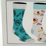 Golden Girls Crew Socks Mens Womens Fun Gift Retro 80s 90s TV Show 3 Pairs Blue Photo 3