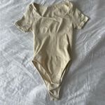 Amazon beige square neck bodysuit Photo 1