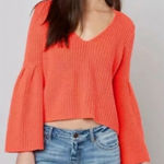 Free People NWOT  Damsel Bell Sleeve top size Small Photo 0