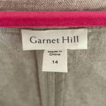 Garnet Hill  Linen Blazer Waterfall Opening 14 Photo 3
