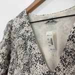 Madewell NWT  Puff-Sleeve V-Neck Midi Dress in Floral Size 0 Photo 7