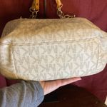 Michael Kors Mk  signature logo embossed Satchel tote shoulderbag Photo 11