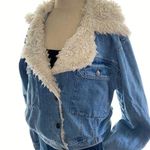 Mavi Jeans Mavi Gold Denim Jean Jacket w/ Sherpa hood Photo 1
