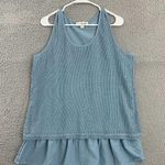 Simply Noelle Simply Noelle Women L/XL Sky Blue Sequined Layered Casual Tank Photo 0