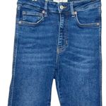 Free People Raw Hem High Rise Jegging Blue Jeans Skinny OB893288 Womens Size 27 Photo 2