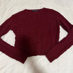 Brandy Melville  Burgundy Sweater Photo 0