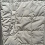 Thrive Societe Cream Quilted Vest XS Full zip Casual with Pockets Tan Winter Photo 6