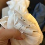 Loft Shimmer Clip Ruffle Tie Neck Dress Photo 6