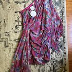 Luxxel One Shoulder Drape Dress Photo 6