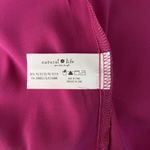 Natural Life  Dress Womens Medium Pink Satin Olivia Smocked Maxi Peasant Bohemian Photo 6