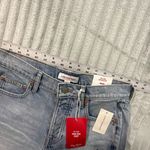 Lucky Brand  Jeans Womens 4/27 90s Loose High Rise Crop Button Fly Blue Denim‎ Photo 9