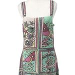 Oceanus Talia Hand Beaded Crystal Embellished Mini Dress Size M NWT Purple Size M Photo 5