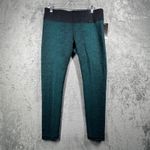Calia by Carrie Calia Textured Leggings XL Caviar Deep Teal Snakeskin Activewear Athleisure Gym Photo 1