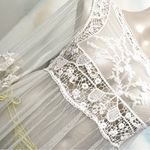 Lace + Crochet Swim Suit Coverup White Size undefined Photo 3