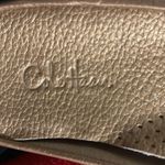 Cole Haan  metallic Leather Loafer Mules Size 7 slide braid detail Photo 6