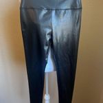 Wild Fable Black faux leather leggings | medium Photo 1