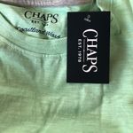 CHAPS Mens T-Shirt Short Sleeves Size Medium Lime Green New Photo 4