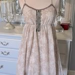 A Reve Babydoll Dress Summer Peasant Spaghetti Strap Womens Small Photo 0