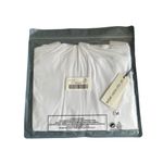 Womens White Square Neck Bodysuit Medium Sleeveless Seamless Photo 1