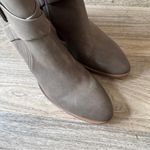 Kork-Ease  Korks Shyla Taupe Suede Leather Boots Womens 8.5 Casual Fall Chunky Photo 3
