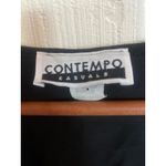 Contempo Casuals Vintage 90's Tie Front Tattoo Crop Top GRUNGE GOTH Tee Heart Photo 3