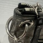 Coach  Metallic Silver Shoulder Bag Photo 2