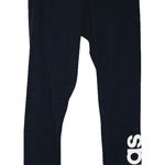 Adidas Pants Women XS Black White Leggings Streetwear Casual Workout Athleisure Photo 0