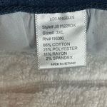 Judy Blue  Mid Rise Side Slit Plus Size Cut off Shorts Blue Size 3XL Photo 7